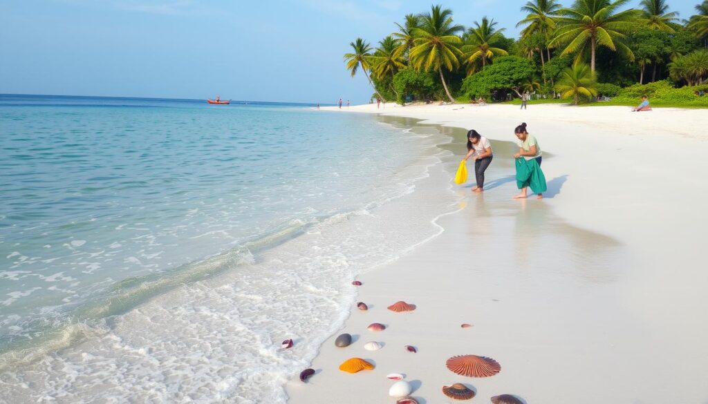 Menjaga Kebersihan Pantai
