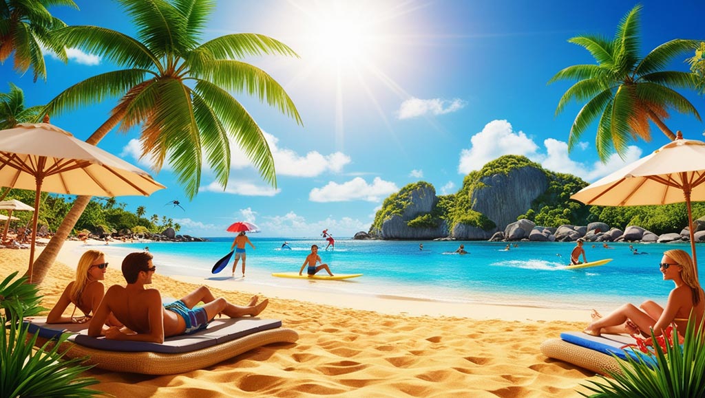 7 Tempat Liburan dengan Cuaca Hangat untuk Liburan