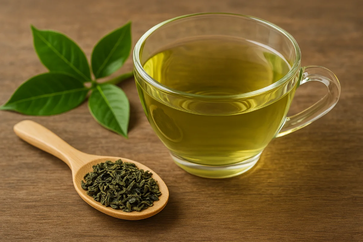 Manfaat teh hijau sebagai minuman kesehatan alami.